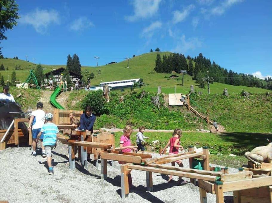 Ferienwohnung Ochsenhorn In Lofer 100 M² / 4-8 P. Buitenkant foto